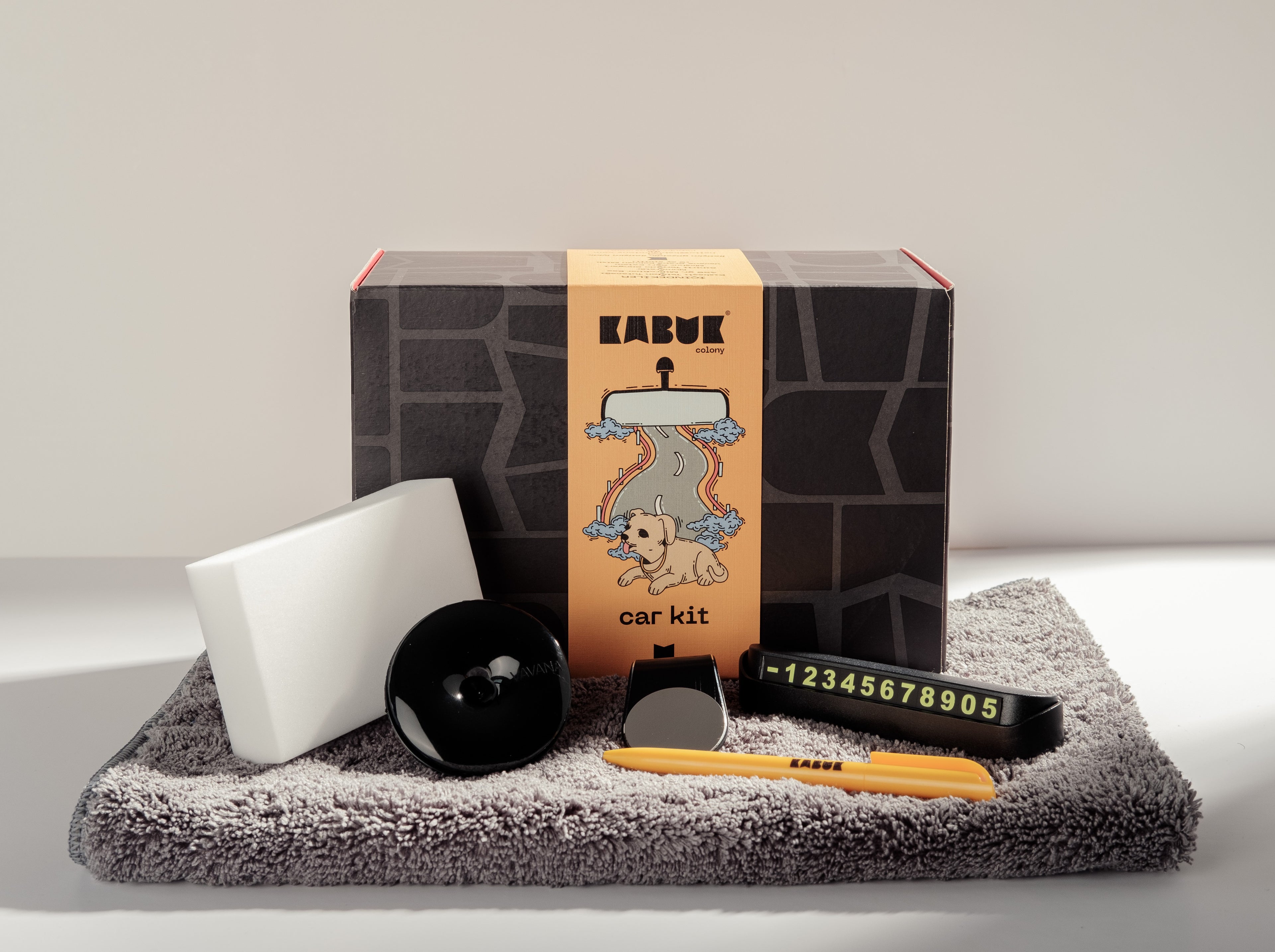 Araba Kiti Konsept Hediye Kutusu Seti