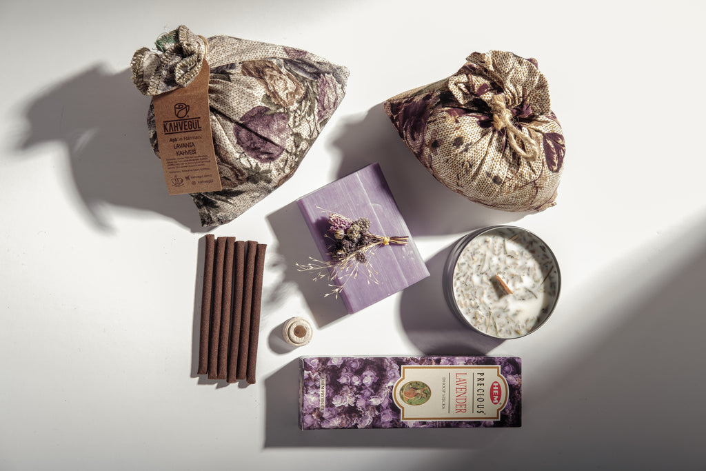 Lavanta Kiti Hediye kutusu Seti Violet Kit