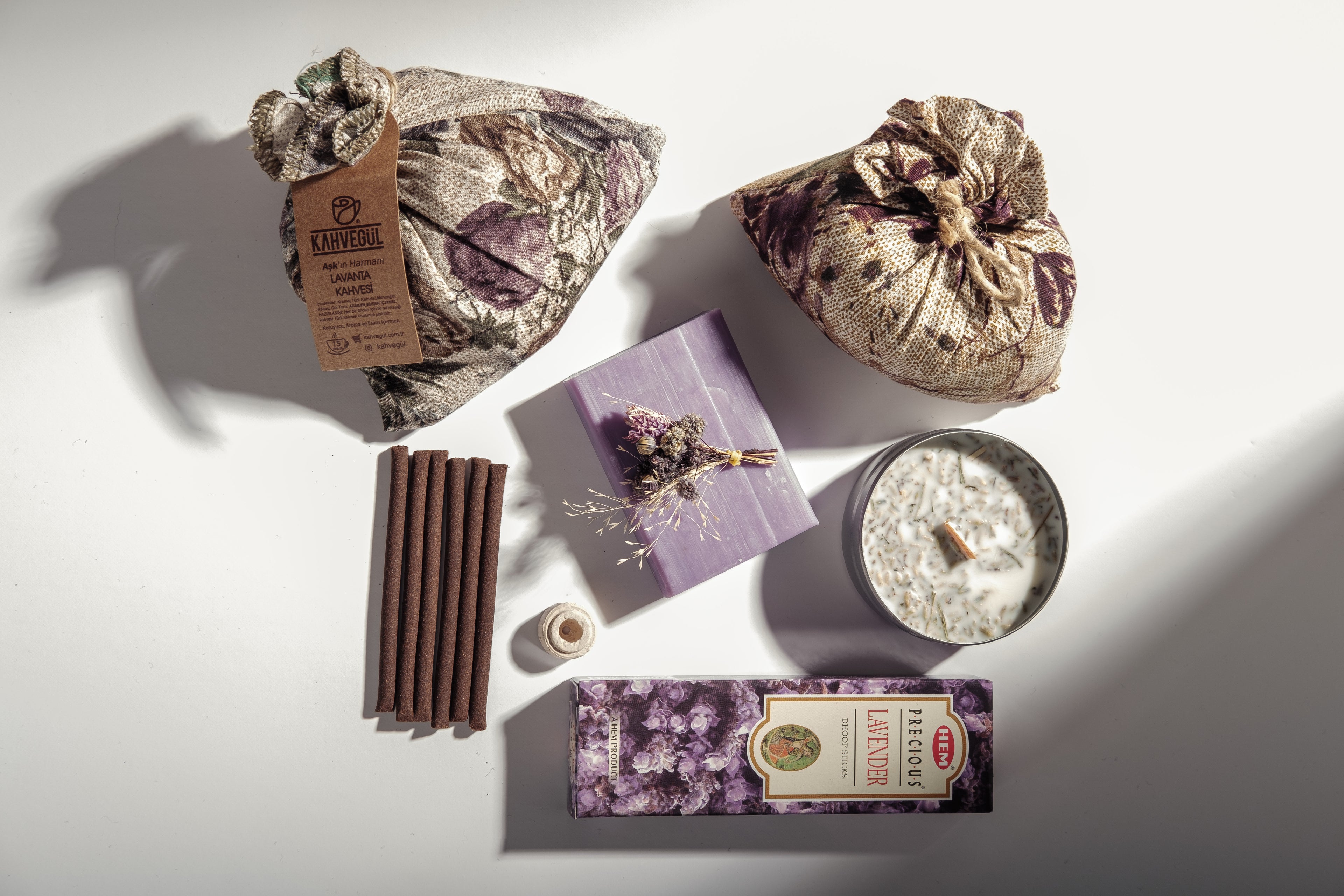 Lavanta Kiti Hediye kutusu Seti Violet Kit