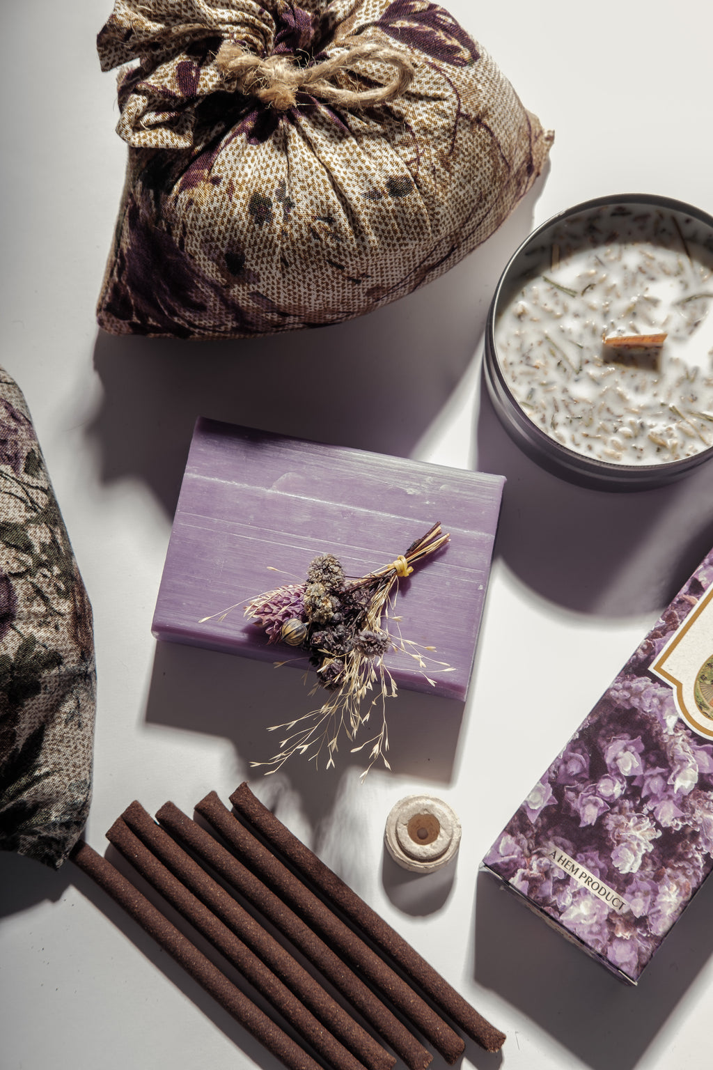 Lavanta Kiti Hediye kutusu Seti Violet Kit
