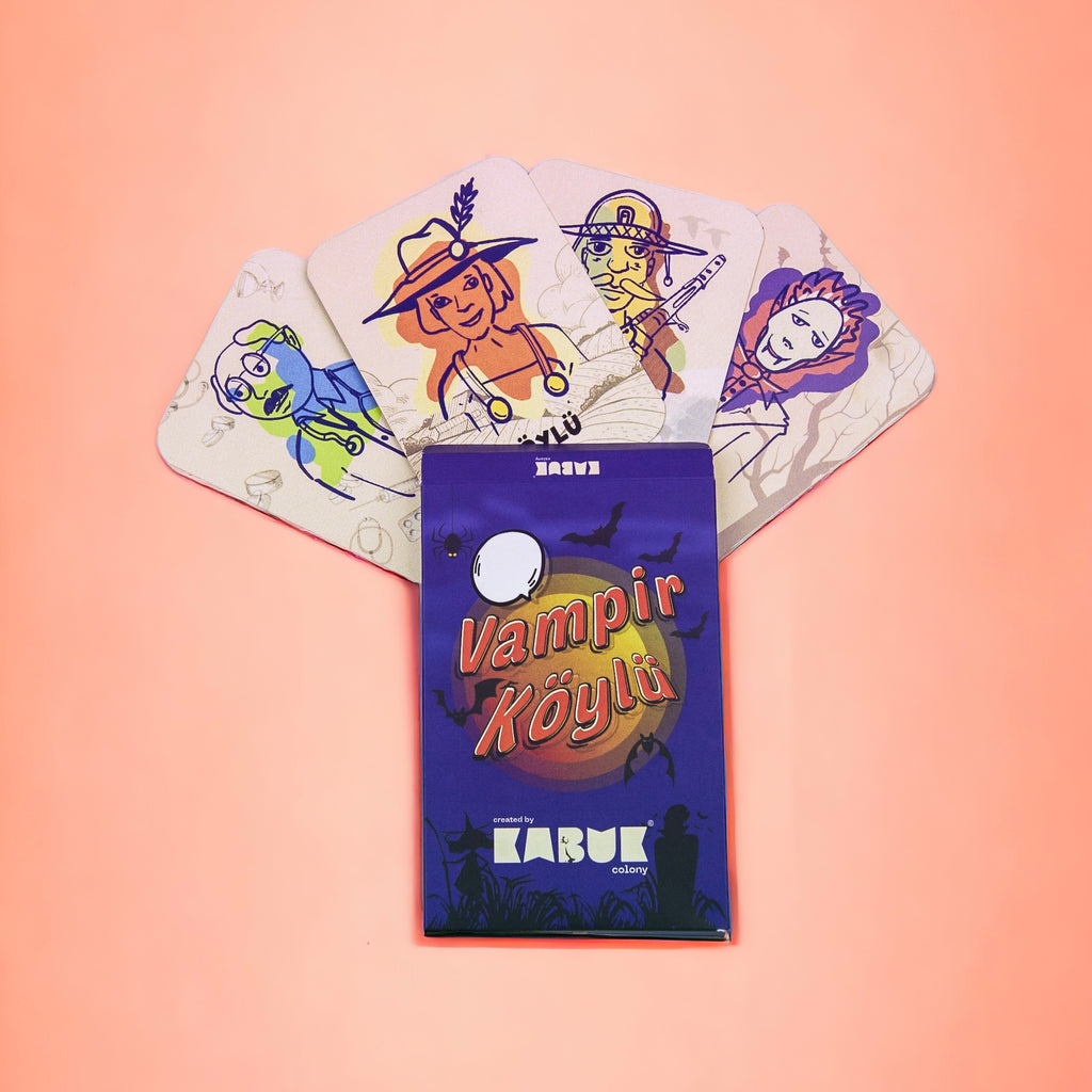 Vampir Köylü Oyun Kartı Roleplay Game designed by Kabuk Colony