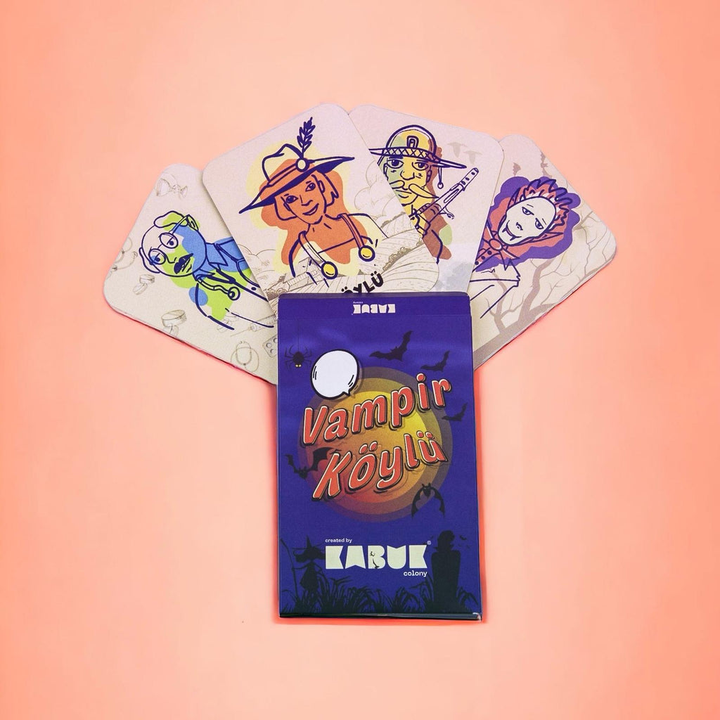 Vampir Köylü Oyun Kartı Roleplay Game designed by Kabuk Colony