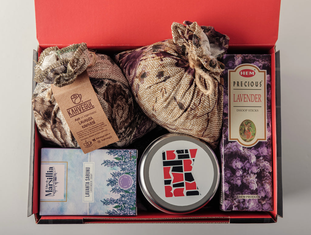 Lavanta Kiti Hediye kutusu Seti Violet Kit