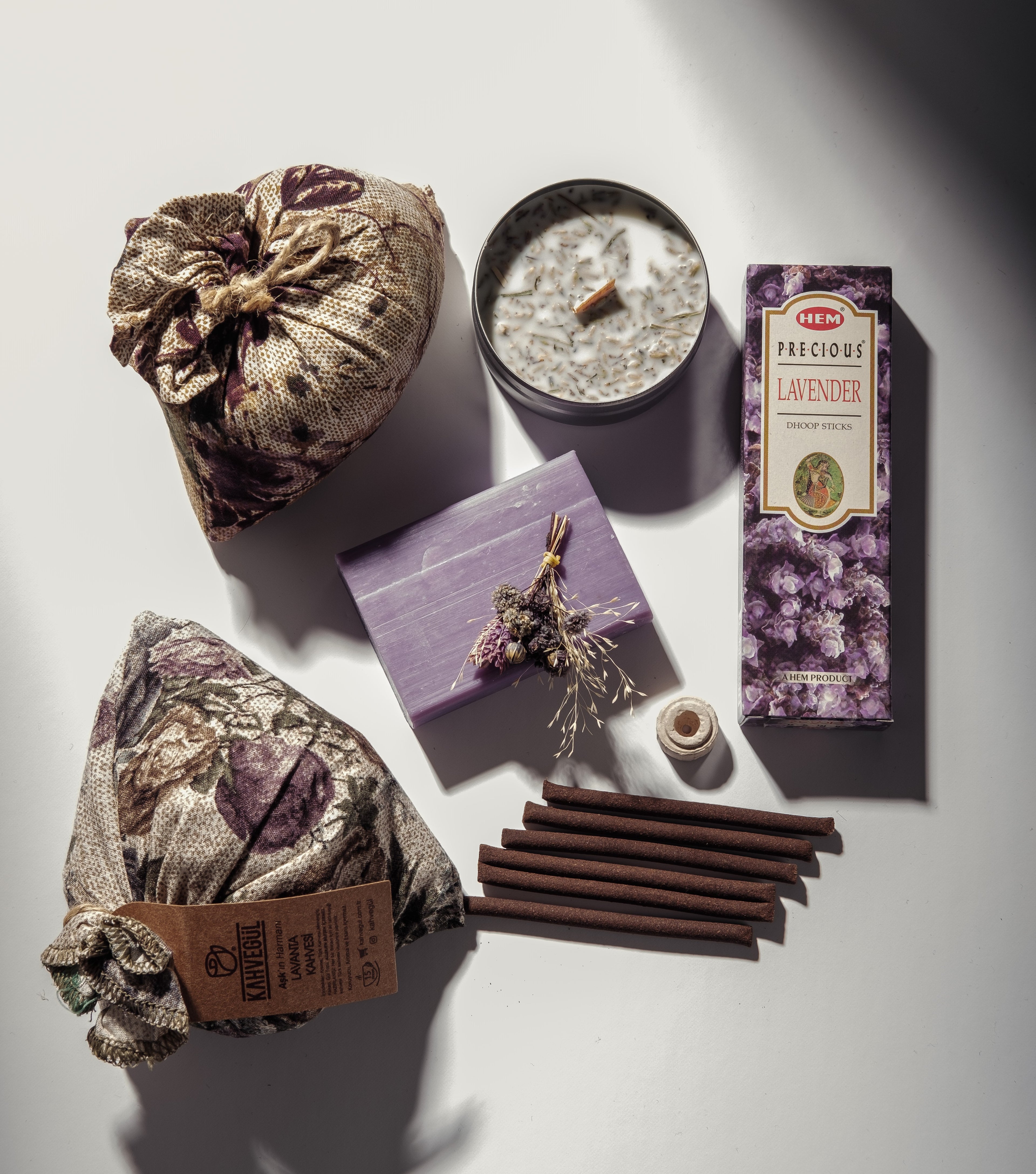 Lavanta Kiti Hediye kutusu Seti Violet Kit