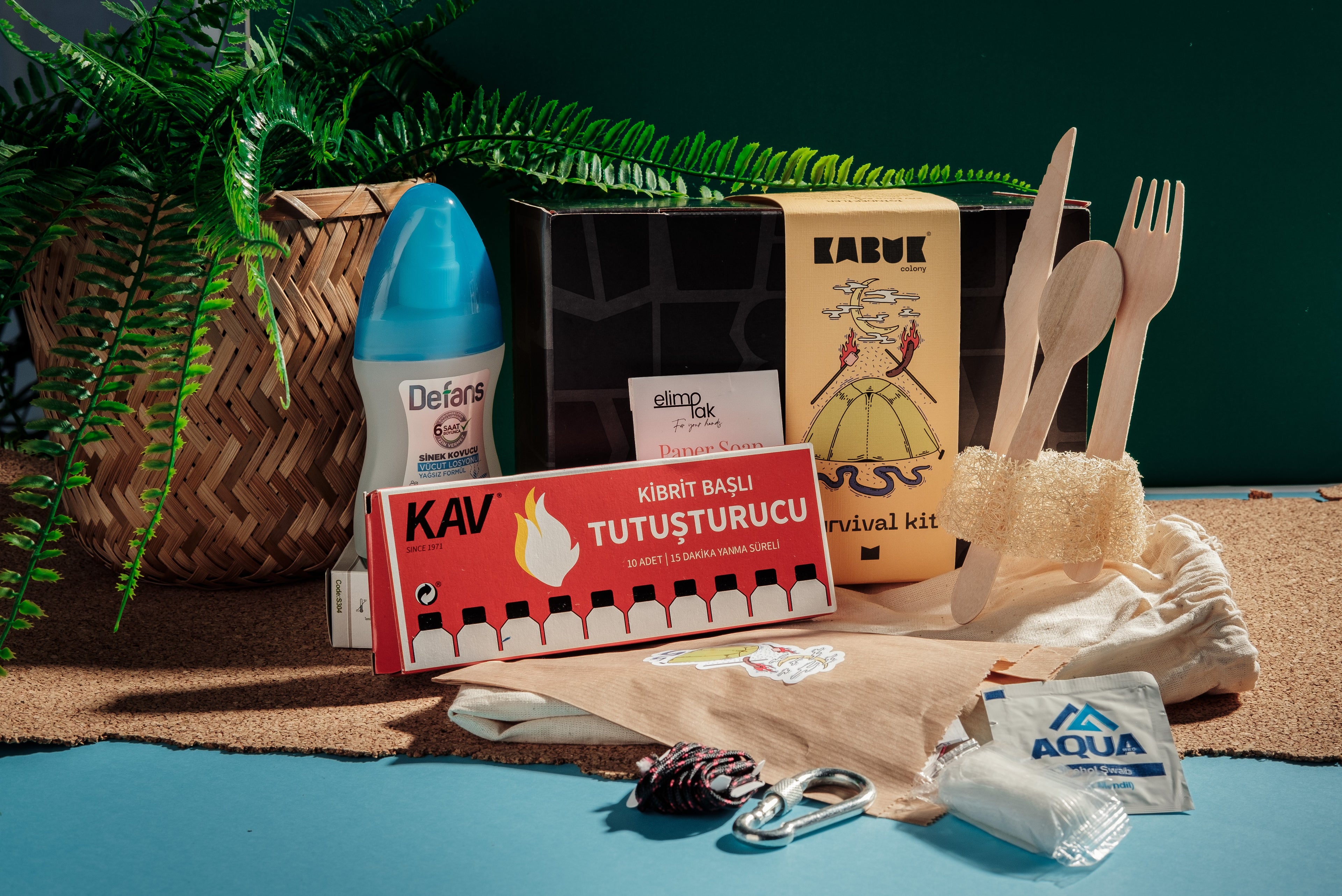 Kamp Kiti Konsept Hediye Kutusu Seti